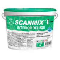 Водно-дисперсионная краска для внутренних работ Scanmix INTERIOR DELUXE 14 кг